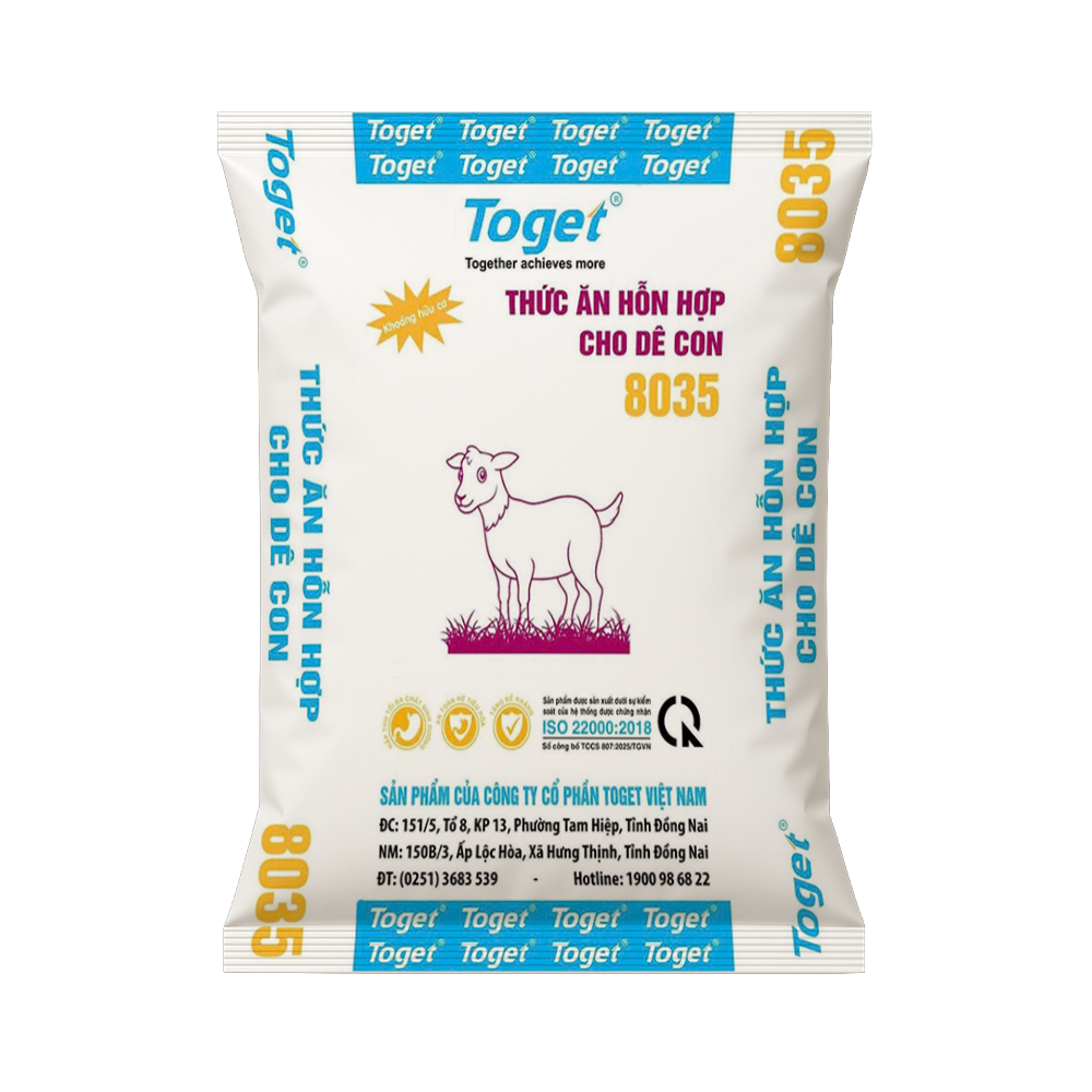 Toget 8035 | Thức Ăn Hỗn Hợp Cho Dê Con